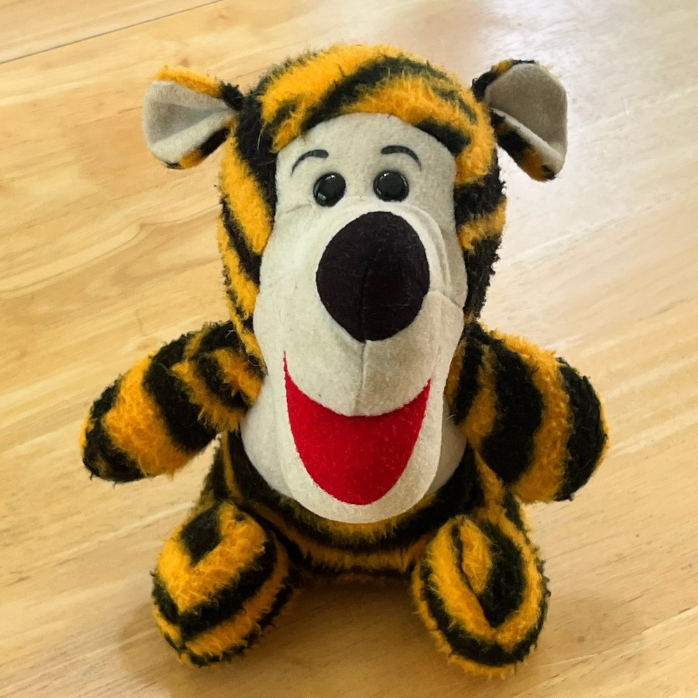 Vintage Disney Tigger Plush Sears Winnie the Pooh Gund Stuffed Animal 8 Inch